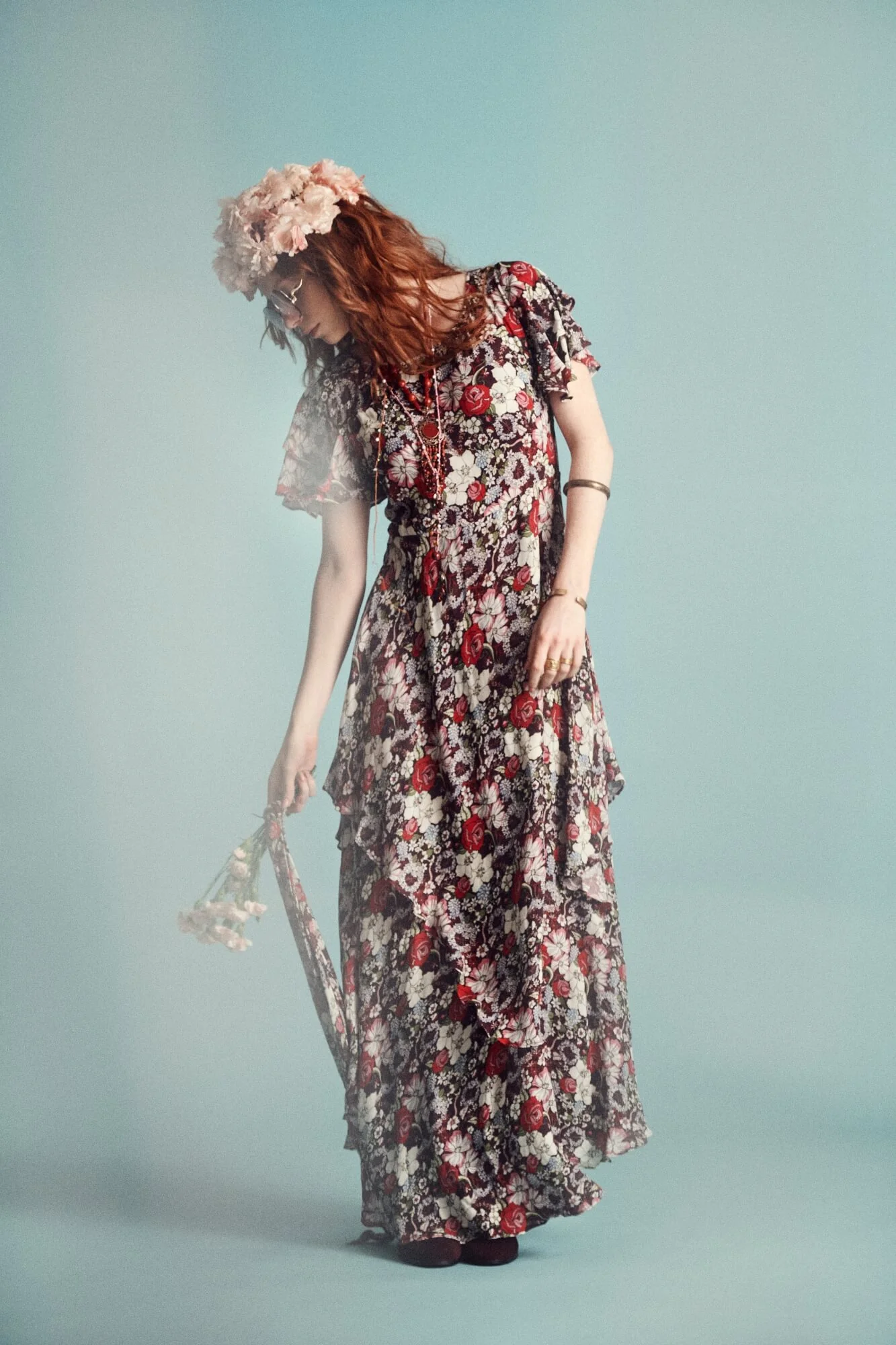 Forget Me Not Floral Maxi Dress - Image 6